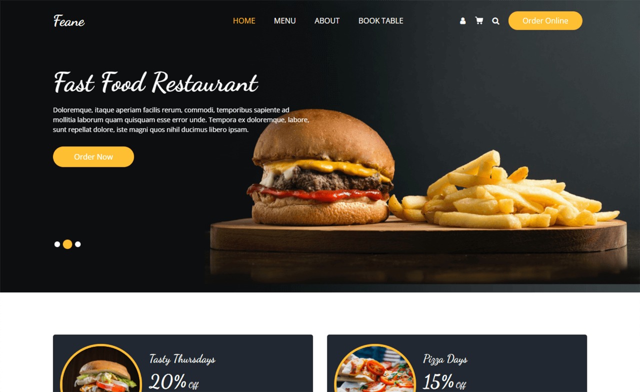 Restaurant Website